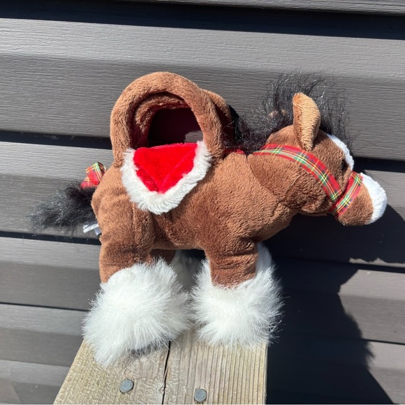 Ganz Whimsy Clutch Clydesdale Horse Brown Purse Plush Stuffed Animal - Picture 2 of 6
